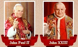 Sts John-Paul II & John XXIII