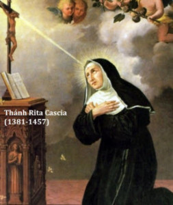3. St. Rita of Cascia (1381-1457)