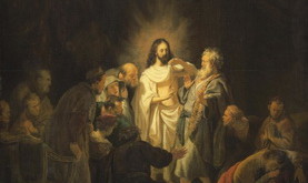 Jesus-and-Thomas - Rembrandt