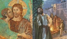 Judas Iscariot & Peter