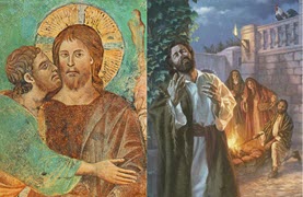 Judas Iscariot & Peter