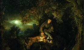 Joseph - The_Flight_into_Egypt - Rembrandt