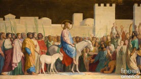 JESUS ENTERING JERUSALEM