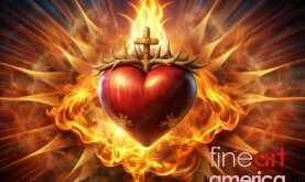 FLAMING HEART